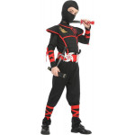 Karnevalový kostým – Bojovník Ninja s doplnkami S